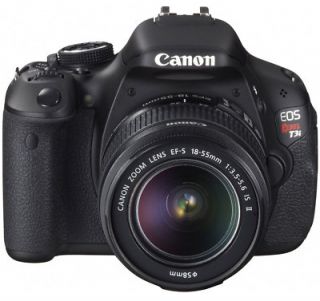 Canon EOS Rebel T3i 600D 18 0 MP Digital SLR Camera Kit w EF S IS II 