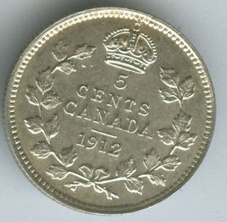Extremely Good 1912 Canadian Currency Canada Little Small Silver 