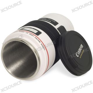 Canon Lens Camera EF 100mm Hot Cold Coffee Cup Mug Ashtray Pen Holder 