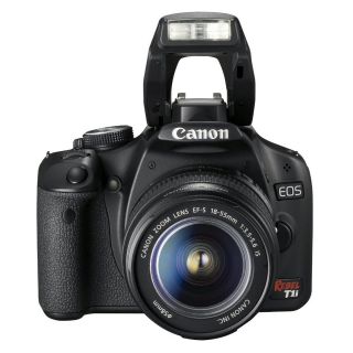 Canon EOS Rebel T1i 500D 15 1 MP DSLR Camera Kit w EF s 18 55 Is Lens 