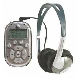 califone 8101  player recorder with headphones