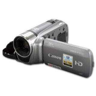 Canon VIXIA HF R200 3.0 LCD 28X Zoom Flash Memory Camcorder