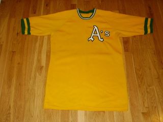 VINTAGE SANDKNIT JOSE CANSECO OAKLAND ATHLETICS AS 33 THROWBACK JERSEY 