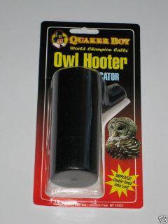   Owl Hooter Turkey Archery Hunting Gobbler Call NIP Spring Fall