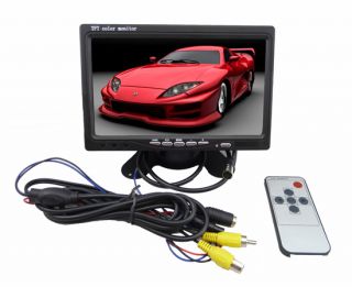 TFT LCD Car Rearview Monitor 2 4G Wireless Car Backup Camera Night 