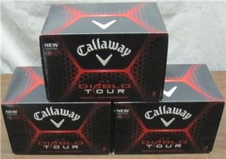 Callaway HX Diablo Tour Golf Balls 3 Dozen New