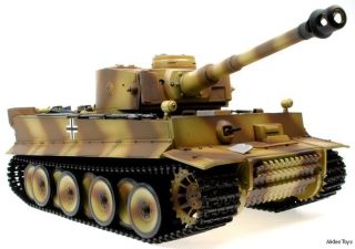 HENGLONG) TaiGen Advanced Full Metal RC Tank   Tiger Camo