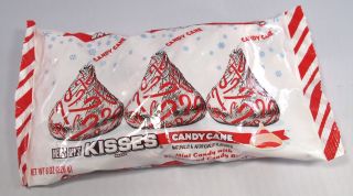 Bags Hersheys Kisses Holiday Flavor Candy Cane NIP Factory SEALED 