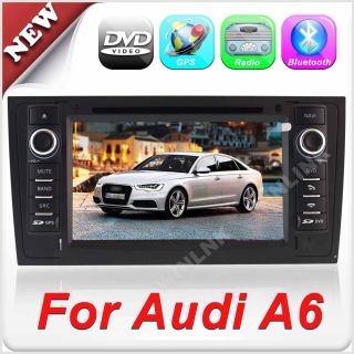 Audi A6 S6 RS6 HD Car GPS Navigation System DVD Player