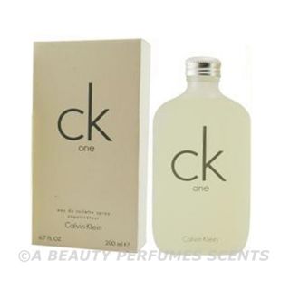   by Calvin Klein 6 7 6 8 oz EDT Unisex Men Women Cologne Perfume