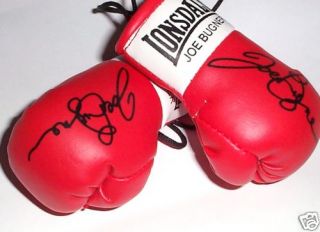 Autographed Mini Boxing Gloves Joe Bugner