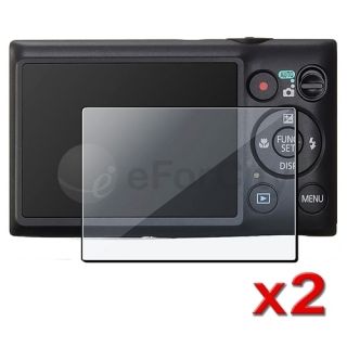    Reusable LCD Screen Protector Film For Canon PowerShot ELPH 300 HS