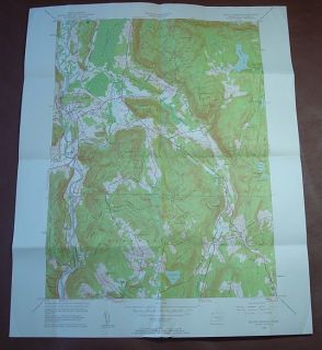 1956 Topographic Map of South Canaan Ct