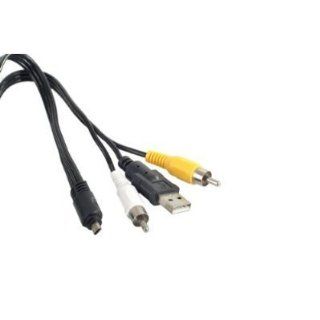 USB+AV Cable For FujiFilm A150/A170/A220/A850/A860  