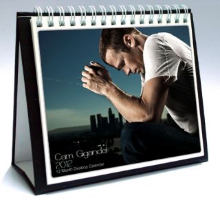 Cam Gigandet 2012 Desktop Holiday Calendar Twilight