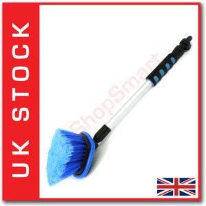 22 Water Hose Fed Car Van Wash Soft Cleaning Brush New