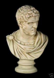 Roman Emperor Caracalla Museum Statue Sculpture Bust
