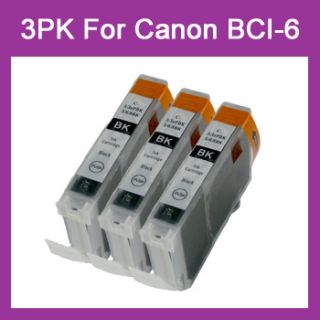 Black Ink Cartridges for Canon BCI 6 PIXMA iP3000 iP4000 iP5000 