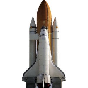 LL36305 Space Shuttle Cardboard Cutout Standee