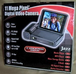 Jazz DV180 MPEG4 Digital Camcorder Still Camera  Player Voice 