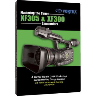 Canon XF305 XF300 Camcorder Training DVD Set Tutorial