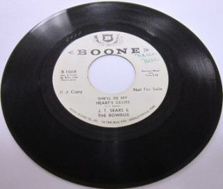1968 Northern Soul 45 Rpm J.T.  & The Rowbux WALKING DOWN MAIN 