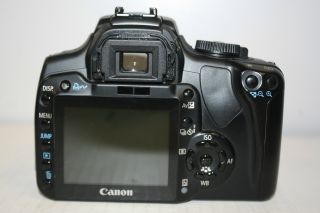Canon EOS Digital Rebel XTi 10 1 MP Digital SLR Camera Black for Parts 