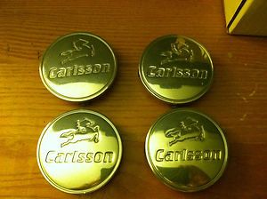 Carlsson Aluminum Wheel Caps Genuine