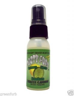 This listing is for Brand New 1 oz Spray Bottles of Tasty Puff Tobacco 