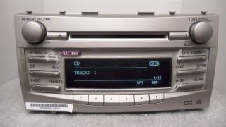 New 07 11 Toyota Camry Radio Stereo Receiver  CD Player Bluetooth 