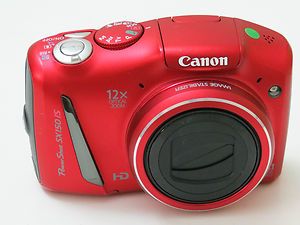 Canon PowerShot SX150 Is 14 1 MP Digital Camera Red
