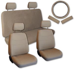   Faux Leather Next Generation Car Seat Covers Free Accessories V