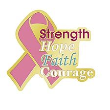 brand new breast cancer awareness lapel pin tac we do