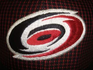 NHL Red & Black Carolina Hurricanes Snapback Cap / Hat