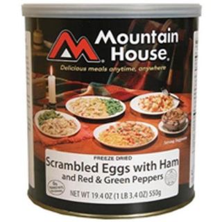 Can  Scrambled Eggs with Ham   Mountain House Freeze Dried Emergency 
