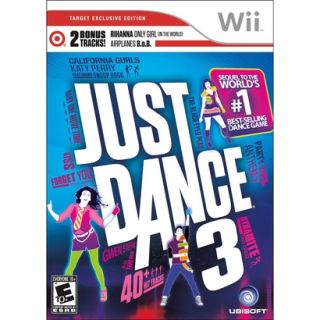   Target Exclusive Rihanna Edition Just Dance 3 for the Nintendo Wii
