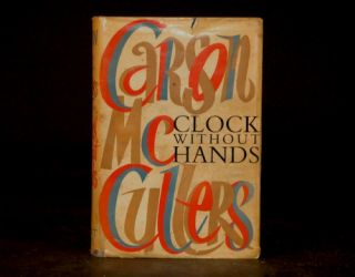 1961 Clock Without Hands McCullers Fiction 1st D J
