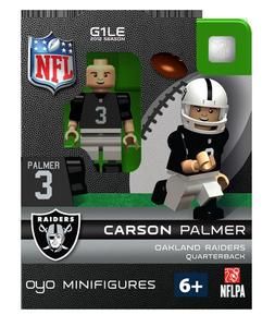 Carson Palmer OYO Mini Fig Figure Lego Compatible Oakland Raiders NIP 