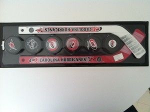 Carolina Hurricanes Mini Hockey Stick Foam Puck Play Set