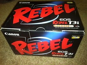 NEW Canon EOS Rebel T3i 600D 18MP Digital SLR Camera 18 55mm IS II 