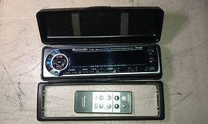 Panasonic Car CD Stereo DFX85 Faceplate, Remote Control, Case and Trim 
