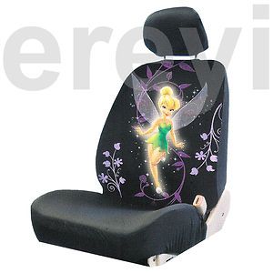   Purple Flower Fairy Car Seat Cover with Headrest Auto Disney
