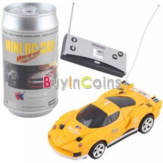 New Can Mini RC Radio Remote Control Micro Racing Vehicles Car Toy 