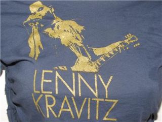 Up Stained Sexy Blue Long Sleeve Lenny Kravitz Backless T Shirt 