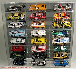32 Slot Car Display Case Fits Fly 24 Comp