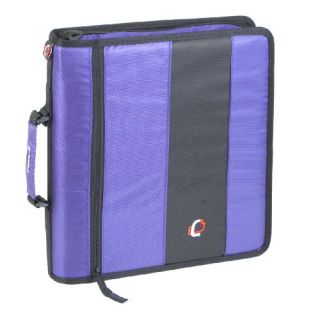 Case it D 250 Zipper Binder, Purple Size   13 X 12 X 2.8 inches