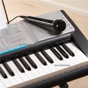 Casio LK 220 Key Lighting Keyboard w Mic Stand etc New
