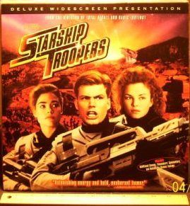 Starship Troopers 97 Laserdisc lb AC 3 Casper Van Dien