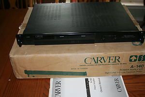 Carver A 140 Two Channel Power Amplifier