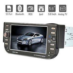 Din Auto Video Car CD DVD Player Detachable Touch Screen iPod Stereo 